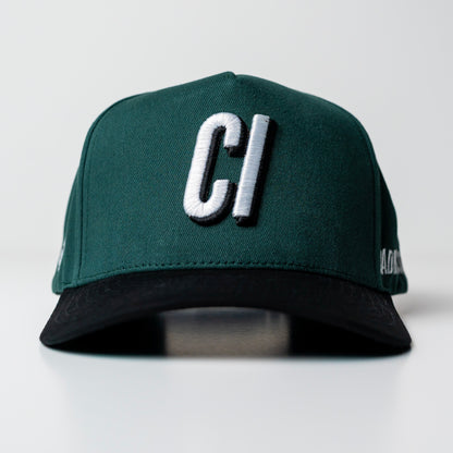 Forest Green and Black