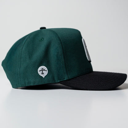 Forest Green and Black