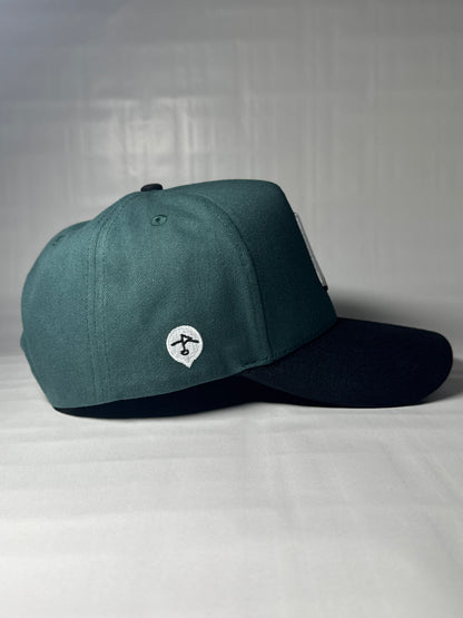 Forest Green and Black